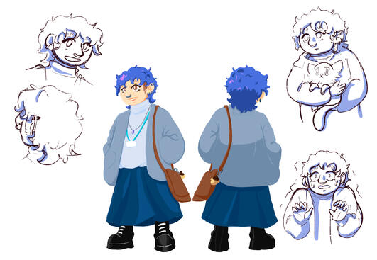 Rain Character Design