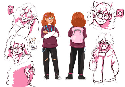 Dahlia Character Designs